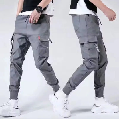 Men’s Multi-Pocket Tactical Work Pants, Casual Training & Hiking Trousers