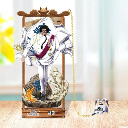 One Piece Cartoon Character Metal Bookmark