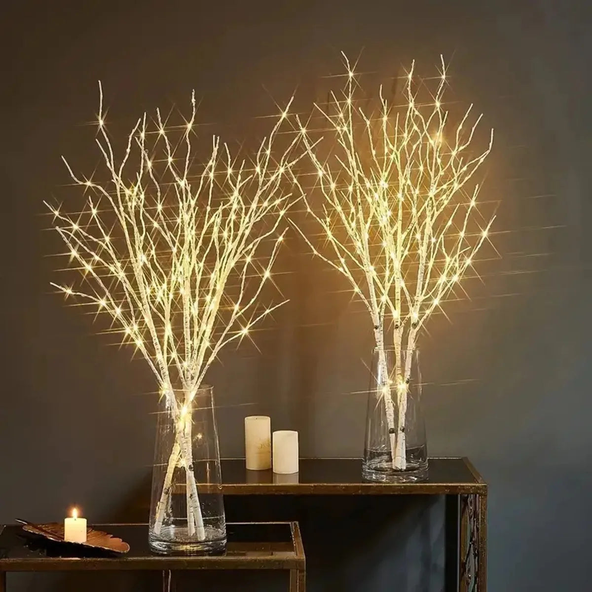 LED Birch Branch Lights – Battery Operated Decorative Twig Light