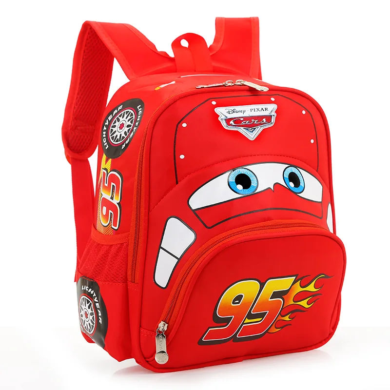 Disney Car Children S Bag Kindergarten Boy Safety Backpack Primary School Students 3-6 Years Old