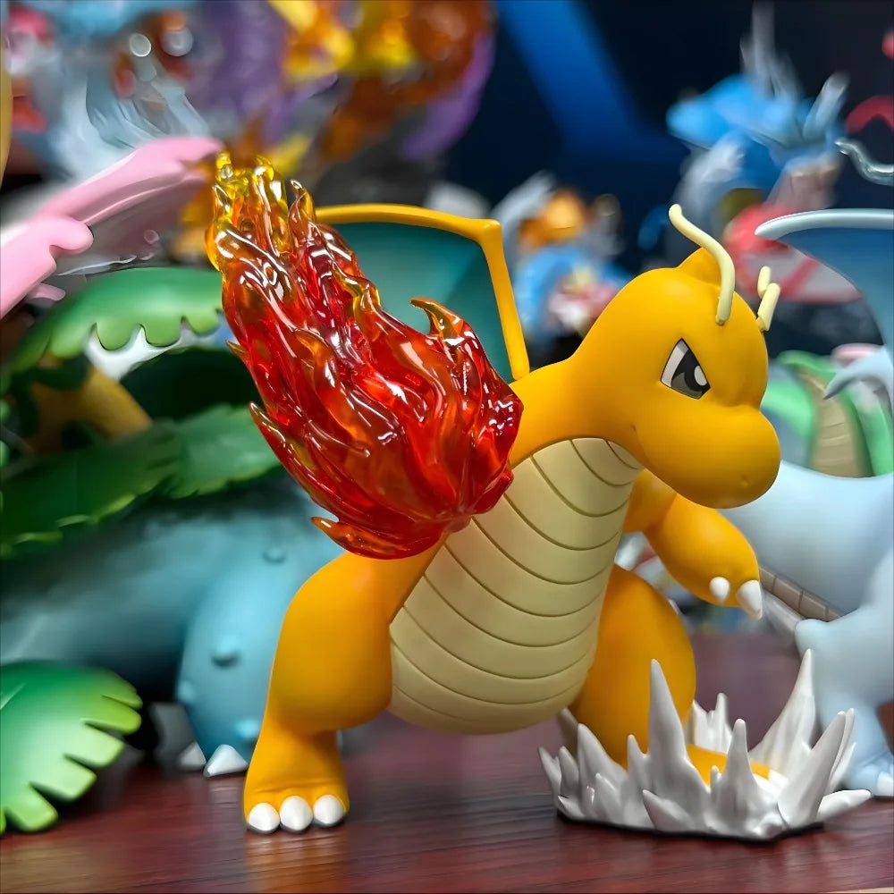 Dragonite Fire Punch PVC Action Figure – 10cm Pokémon
