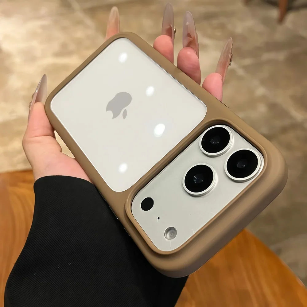 Intelligent Camera Touch Button Crystal Clear iPhone Case