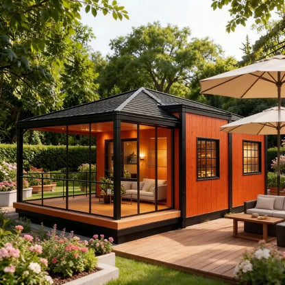 Expandable Prefab Steel Container Tiny House