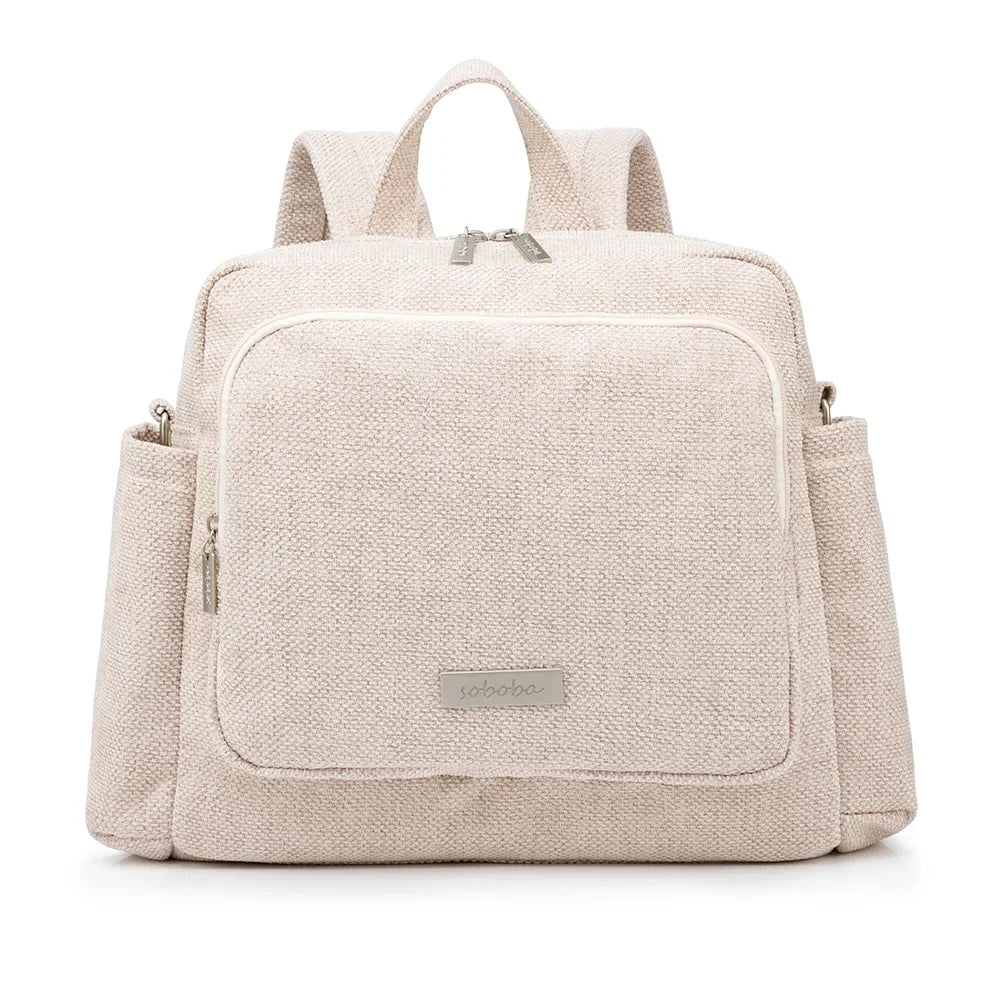Diaper Bag Backpack – Large Waterproof Quilted Mom Bag