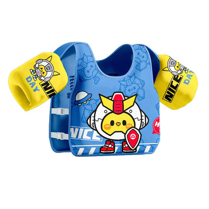Non Inflatable Beginner Swim Vest and Arm Float Set
