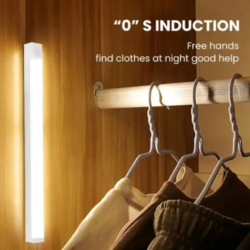 Motion Sensor LED Light Bar – USB-C Rechargeable, 3 Color Modes