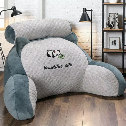 Reading Pillow with Arms & Back Support – Cute Panda Design
