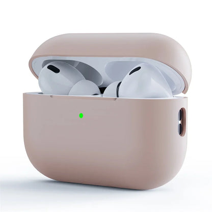 Ultra-Thin Silicone AirPods Case – Slim Matte Protective Cover
