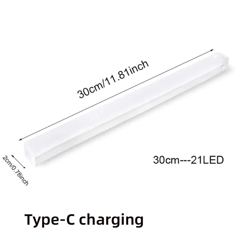 Motion Sensor LED Night Light – USB-C Rechargeable Cabinet Light
