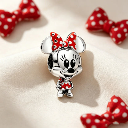 Disney Character Charm Bead – Fits Snake Chain Bracelet & Necklace