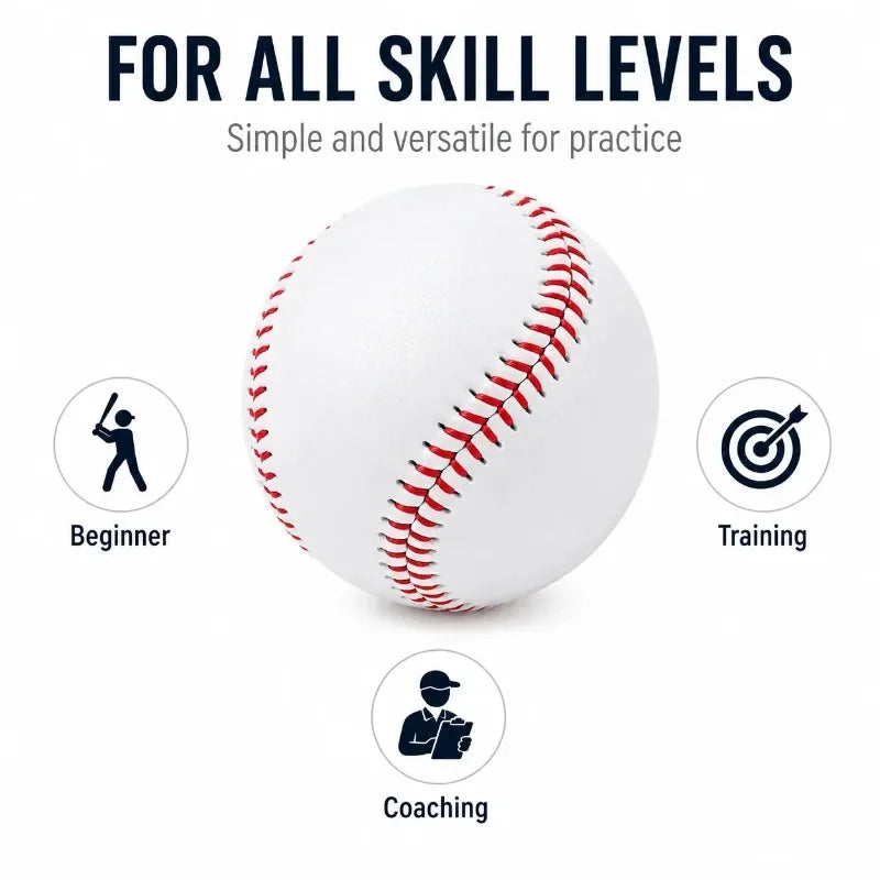 Durable Soft PU Foam Baseball for Indoor & Outdoor Training
