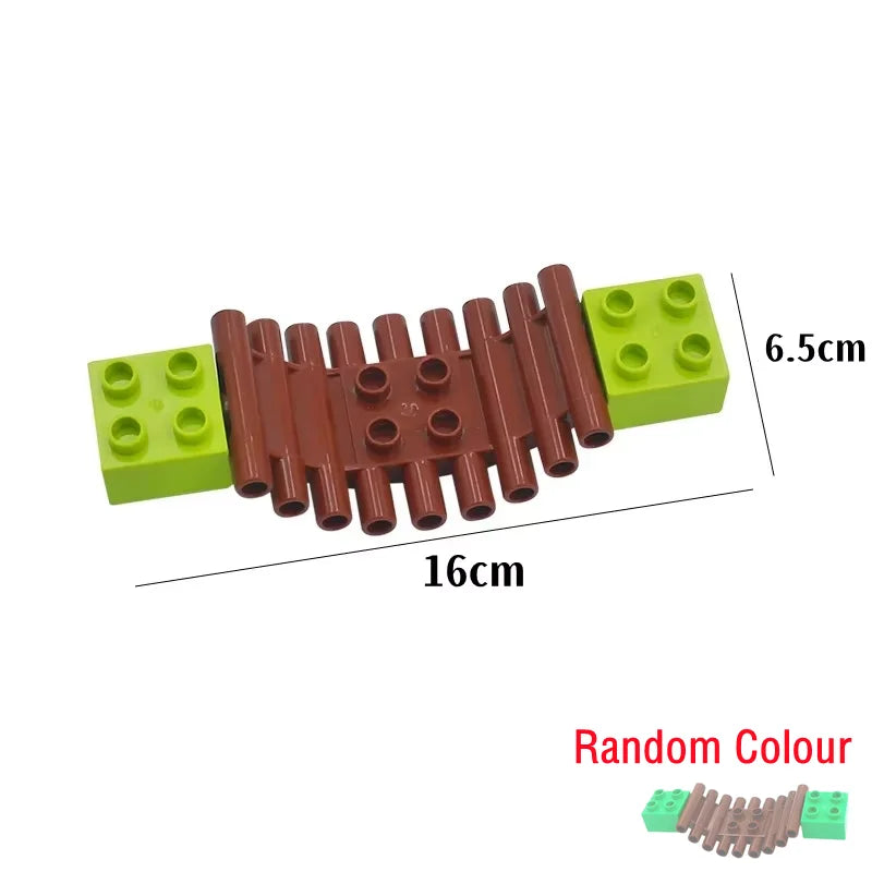 Large Building Blocks Playground Parts – Duplo Compatible Accessories