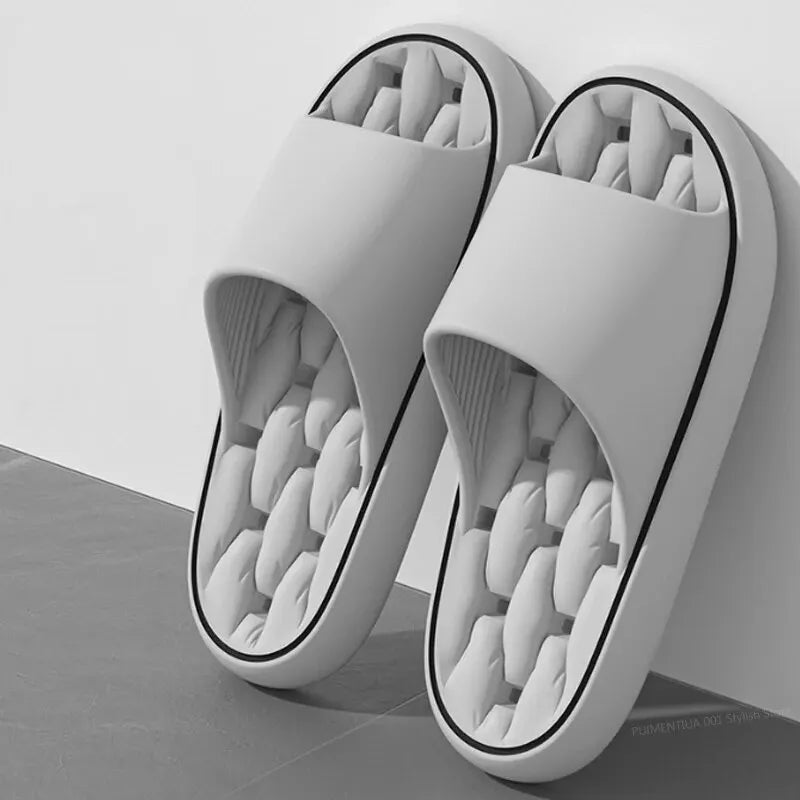 Quick-Drying Shower Slippers – Non-Slip Bathroom Slides, Lightweight