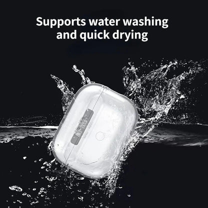 Clear AirPods Pro 2 Case with Wrist Strap – Soft TPU Cover