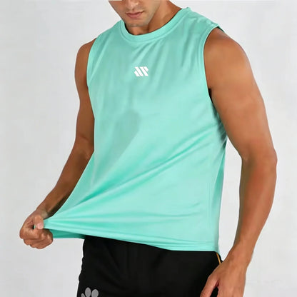Men’s Mesh Stringer Tank Top for Gym & Workout