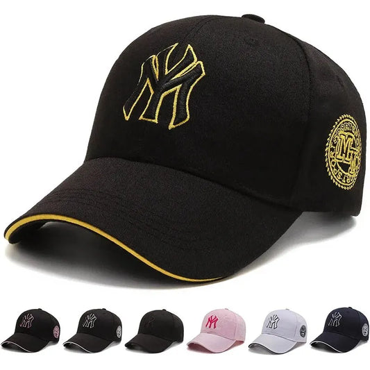 Embroidered Letter Outdoor Sun Protection Baseball Cap