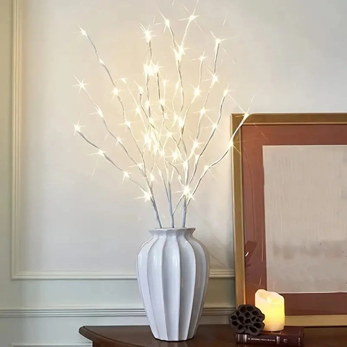 LED Birch Branch Lights – Battery Operated Decorative Twig Light