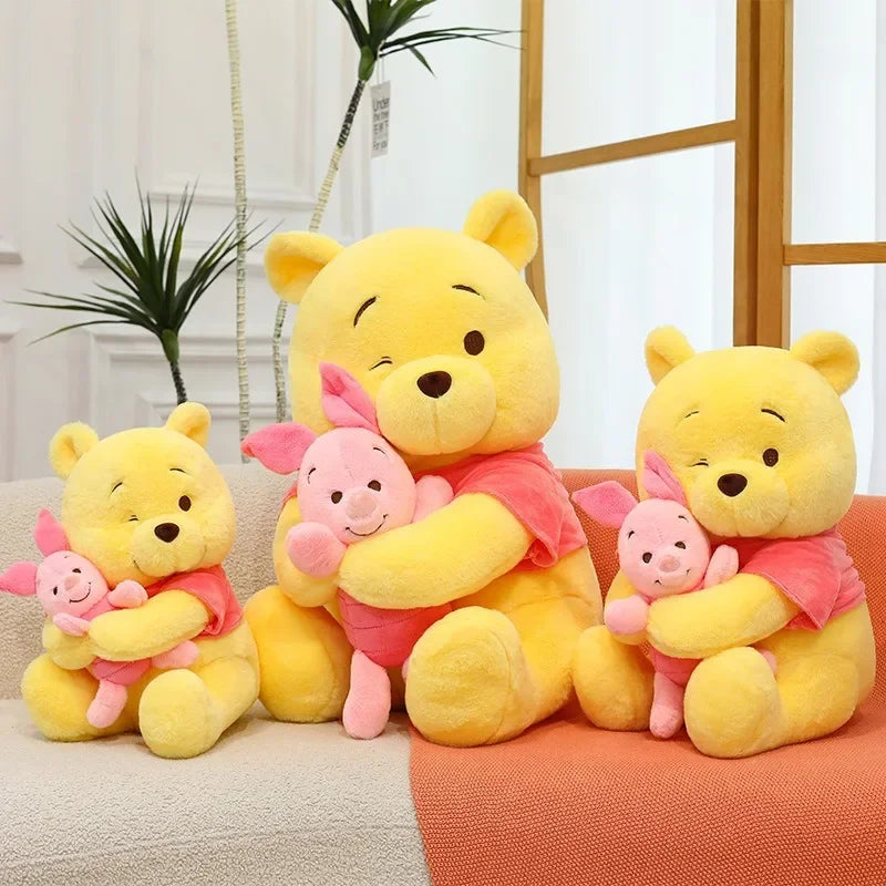Winnie the Pooh Plush Toy with Piglet – 35cm
