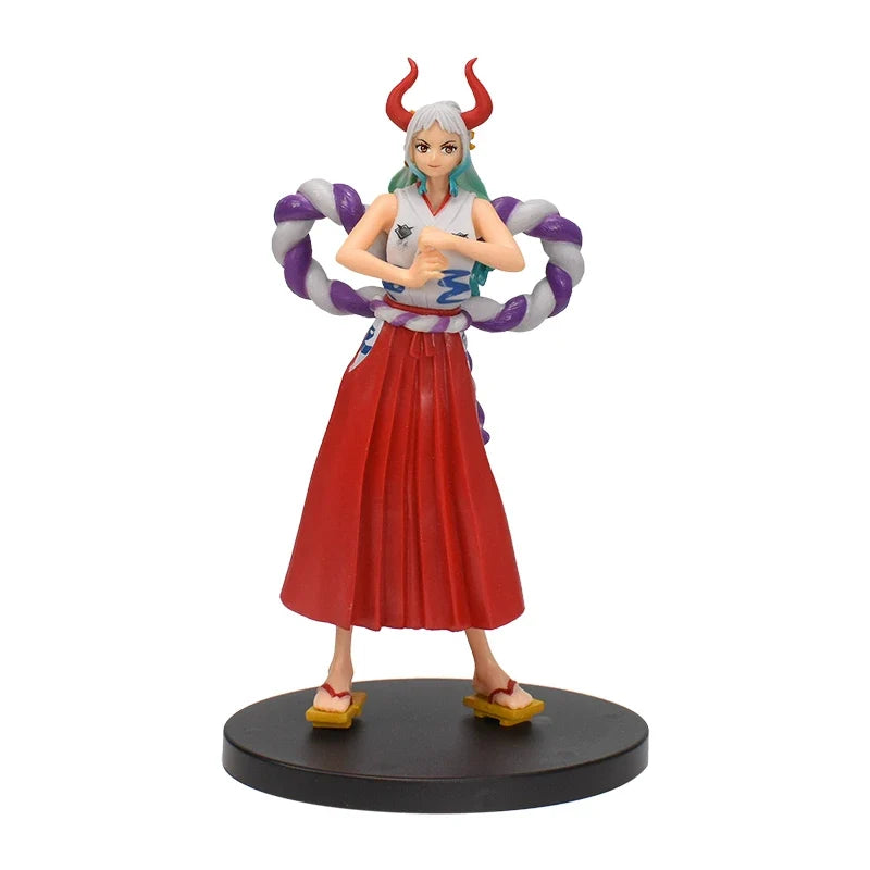 18CM One Piece Luffy Zoro Chopper Nami PVC Action Figures