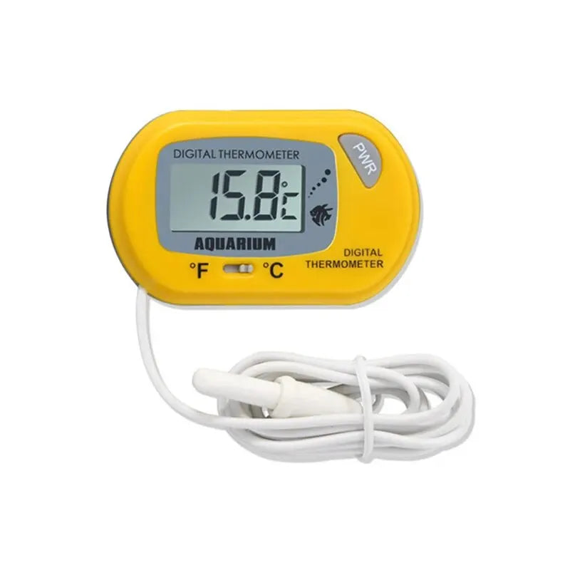 Thermometer Fish Tank Aquarium Electronic Digital Reptile Turtle Diving Pet Box Suction Cup