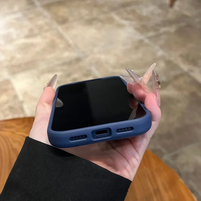 Intelligent Camera Touch Button Crystal Clear iPhone Case