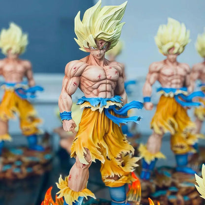 Dragon Ball Z Super Saiyan Goku Figure with LED Base