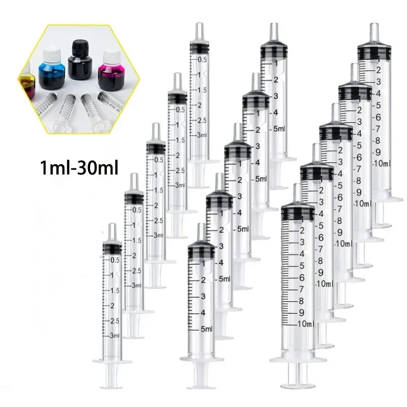 Plastic Measuring Syringes – Reusable 1ml–10ml for Hydroponics & Kitchen