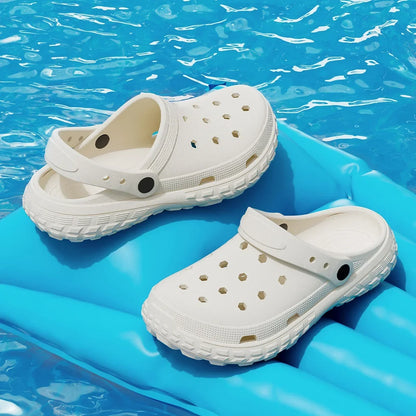 Unisex Non Slip Closed Toe Summer Clog Sandals