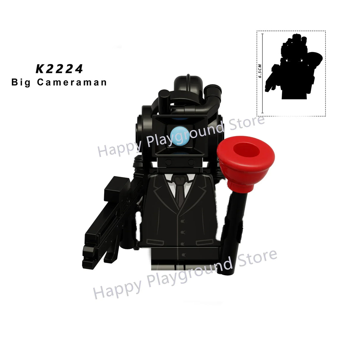 Skibidi Toilet Mini Building Block Figures – TV Man, Cameraman & More
