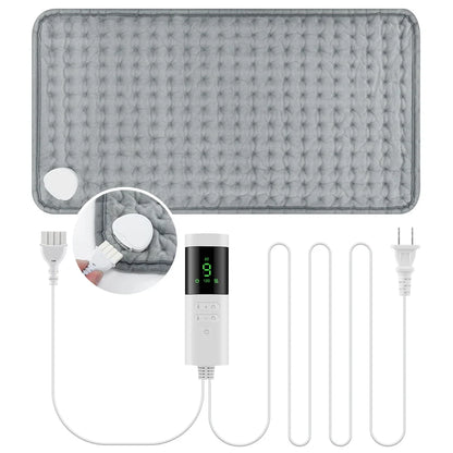 Electric Heated Blanket Mat with Timer for Bed and Sofa