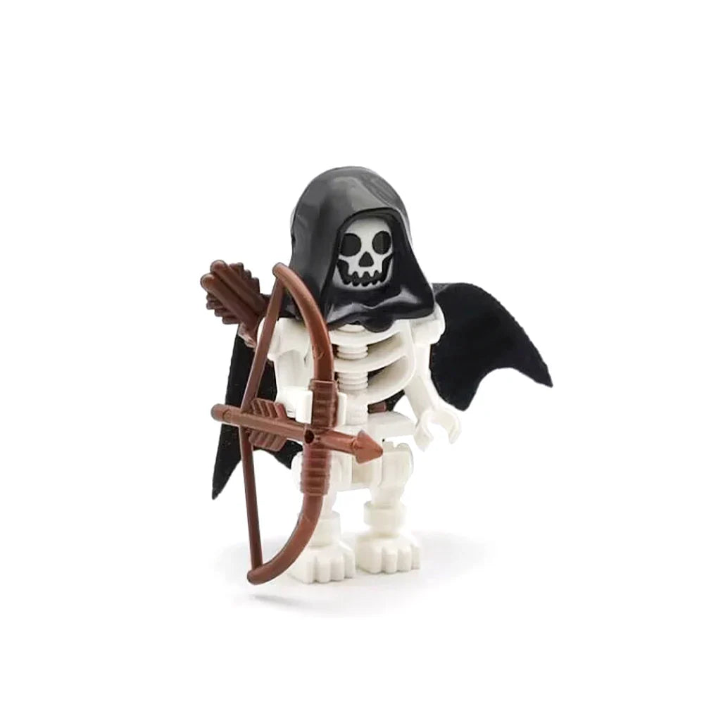 Halloween Skeleton Army Building Blocks Minifigures – Skeleton Horse MOC Figures