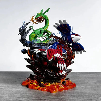 Groudon Kyogre Rayquaza Pokemon PVC Figure – 35cm Set