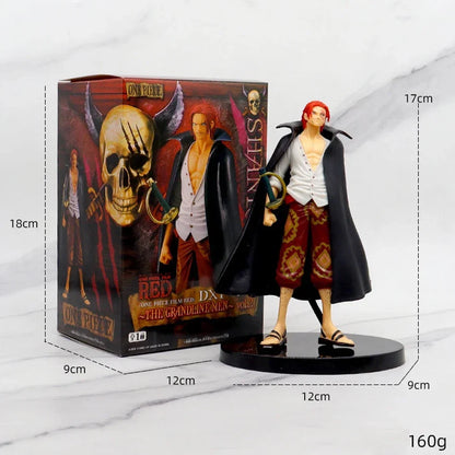 One Piece Film Red Anime Action Figures – Luffy, Robin, Zoro & Uta