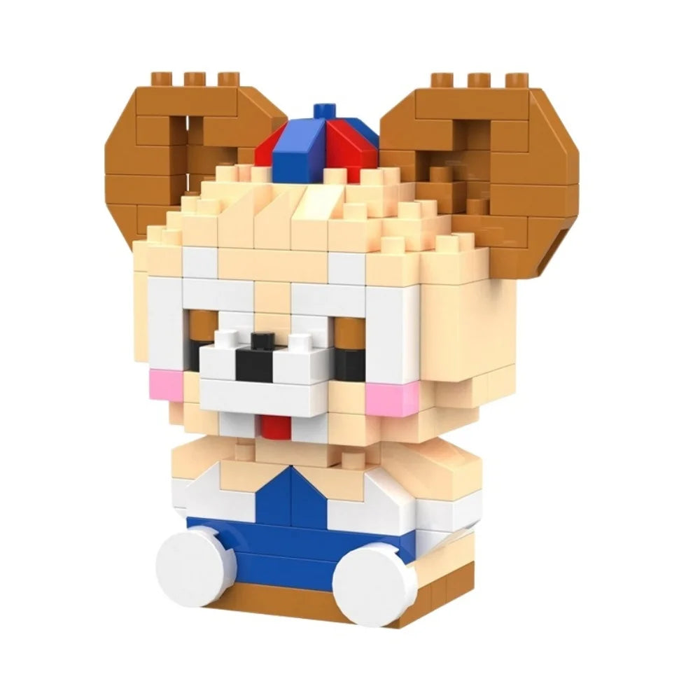 Disney Mini Building Blocks Figure – Mickey Minnie Princess Brick Toy