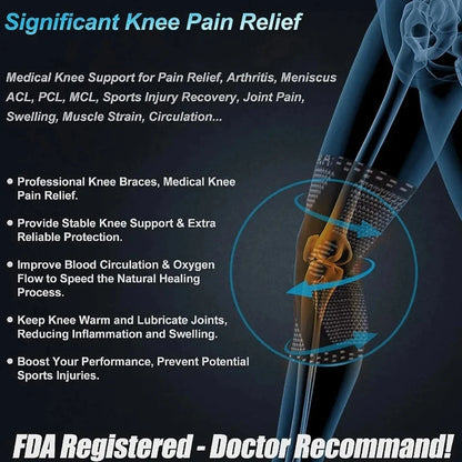 Loogdeel Sport Kneepad Patella Gel Knee Support Compression Sleeve Pain Meniscus Tear Injury