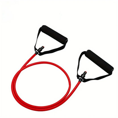 4 Level Resistance Band with Handles for Home Workouts