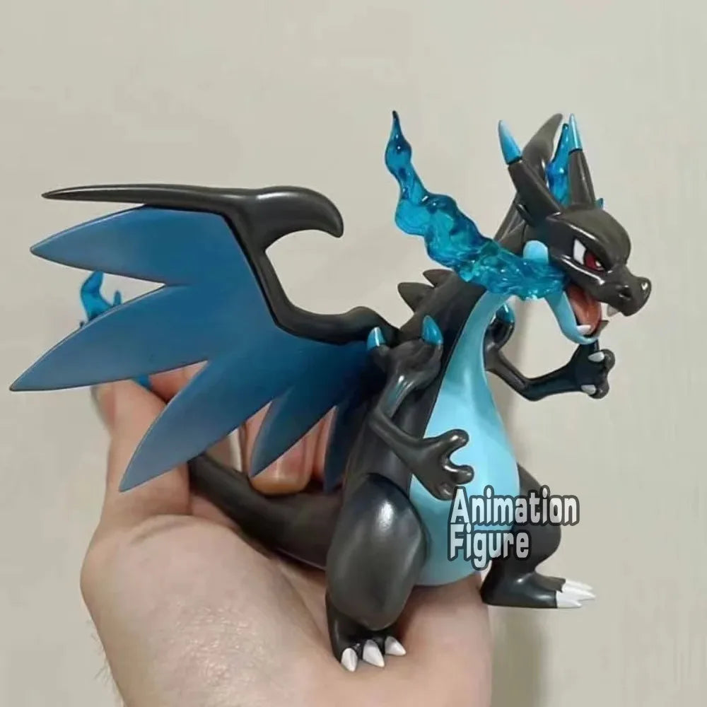 Mega Charizard X PVC Figure – 10CM Pokémon Collectible