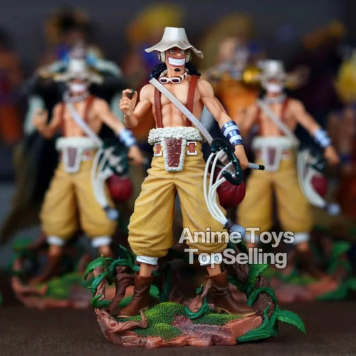 25CM One Piece Usopp and Luffy PVC Action Figure