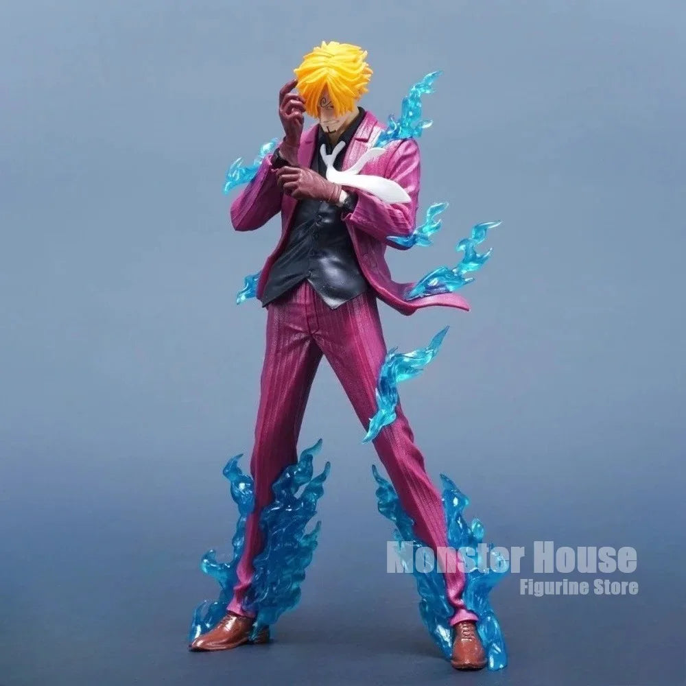 One Piece Diable Jambe Sanji 24cm PVC Action Figure Statue