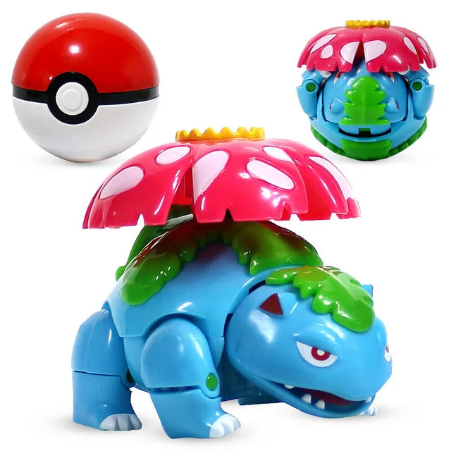 Pokemon Ball Action Figure with Pikachu – Collectible Set