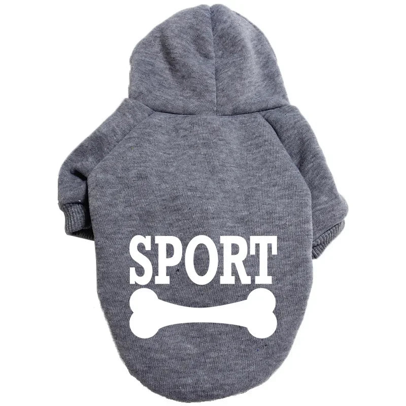 Dog Clothes Pet Popular Hoodie Large Medium Small Pet Clothes Casual Warm Dog