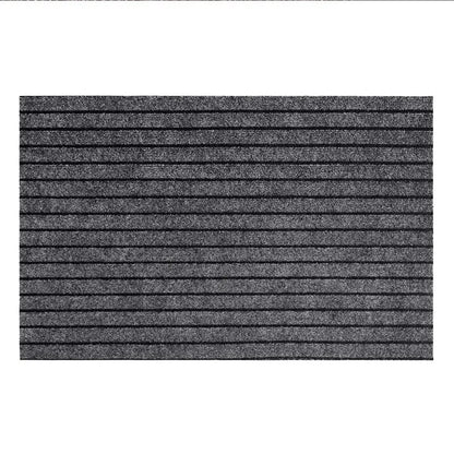Modern Minimalist Striped Floor Mat – Washable & Stain-Resistant