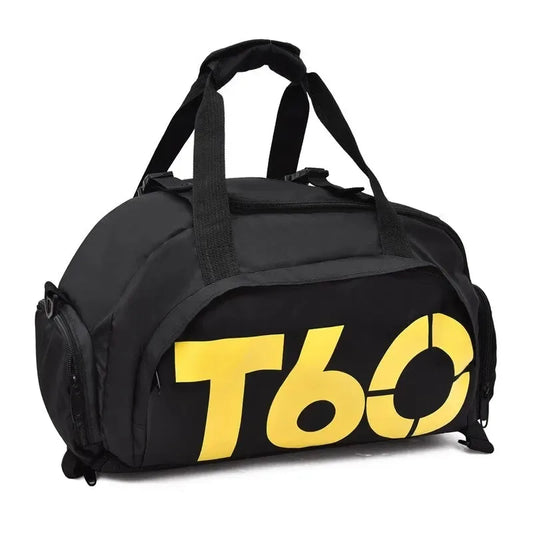 T60 Waterproof Gym Bag – Sports Duffel for Men & Women