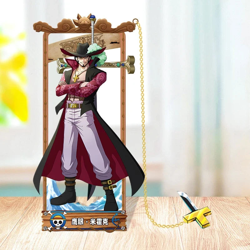 One Piece Cartoon Character Metal Bookmark