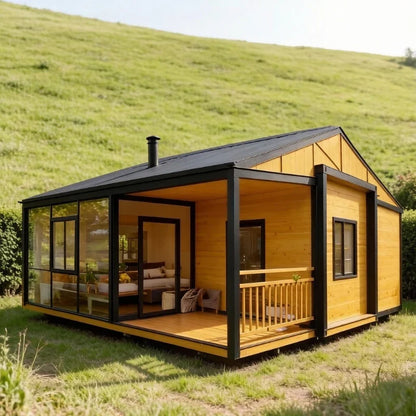 Expandable Prefab Steel Container Tiny House