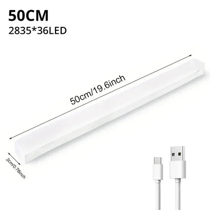 Motion Sensor LED Light Bar – USB-C Rechargeable, Auto On/Off