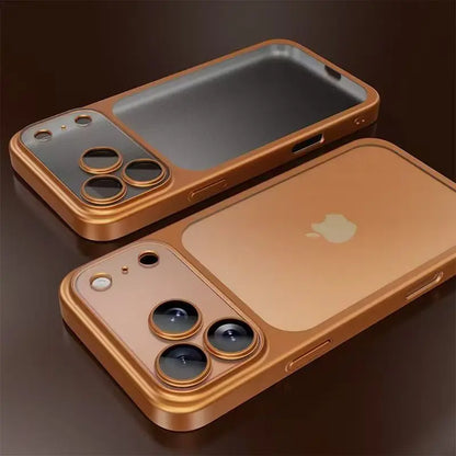 Plating Color PC Transparent iPhone Case