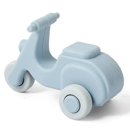 Montessori Baby Silicone Car Toys 0 12 Months Newborn Things Teether Toy Educational Blocks