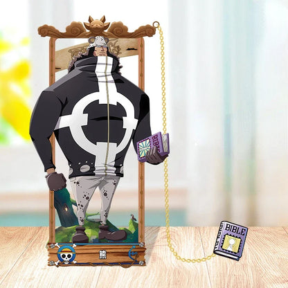 One Piece Cartoon Character Metal Bookmark