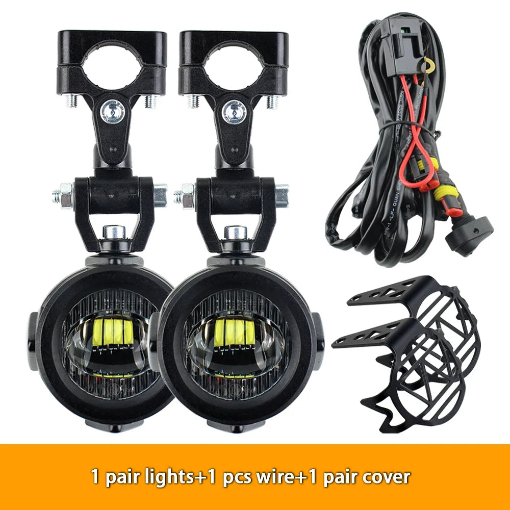 Motorcycle LED Fog Lights 40W 6000K – BMW R1200GS F800GS F700GS